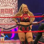 Allysin Kay Instagram - Idk why I make the faces I do, but you should watch said faces on @ringofhonor tonight anyway 🙃😮‍💨🤨 WATCHROH.COM (Pls DM for photo cred bc idk where these came from!)
