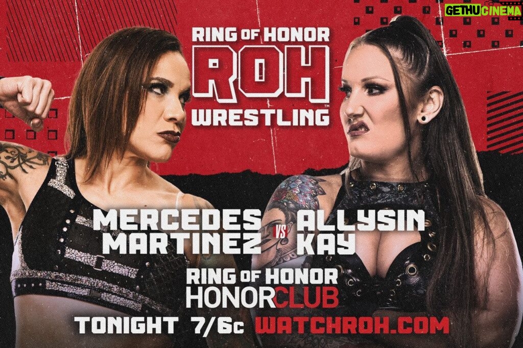Allysin Kay Instagram - Idk why I make the faces I do, but you should watch said faces on @ringofhonor tonight anyway 🙃😮‍💨🤨 WATCHROH.COM (Pls DM for photo cred bc idk where these came from!)