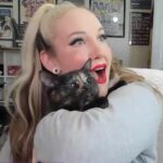 Allysin Kay Instagram - Swipe to see Frida getting progressively sick of me ➡️ And join me tonight on Twitch at 10pm ET! It’s only been a week but it feels like I haven’t streamed in months - And I got my PC back! 🙌 Twitch.tv/TheAllysinKay