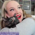 Allysin Kay Instagram - Swipe to see Frida getting progressively sick of me ➡️ And join me tonight on Twitch at 10pm ET! It’s only been a week but it feels like I haven’t streamed in months - And I got my PC back! 🙌 Twitch.tv/TheAllysinKay