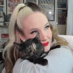 Allysin Kay Instagram - Swipe to see Frida getting progressively sick of me ➡️ And join me tonight on Twitch at 10pm ET! It’s only been a week but it feels like I haven’t streamed in months - And I got my PC back! 🙌 Twitch.tv/TheAllysinKay