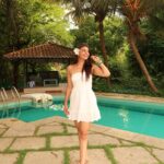 Alma Hussein Instagram - Flower girl> Stayed at this beautiful location- @boho_banyan_alibaug Outfit- @shubhshreestudios ( beach vibe, outfit, flower, summer ) #explore#explorepage#exploremore