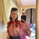 Aly Michalka Instagram - Wish I was at Paris Fashion week but alas I’m at home packing up our place Have an incredible show @harris_reed sending you so much love #tbt