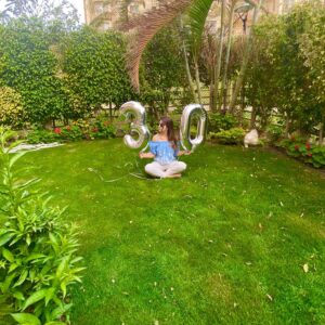 Alyaa Assaf Instagram - 13 going on 30 🤍 Thank you, everyone, for the lovely birthday wishes. The years have gone by so fast, and God has blessed me with a wonderful family and friends ... i love u all 😍😘 📸 by @menah.ha