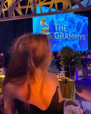 Alyssa Jirrels Instagram - me at the Grammy’s for some reason lol