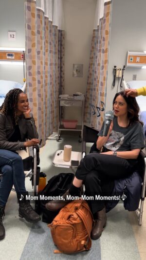 Alyssa Diaz Instagram - Nothing like @mekiacox and @alydiaz's Mom Moments to help us shout out all the unstoppable mothers out there ❤️👏 Happy #MothersDay from #TheRookie!
