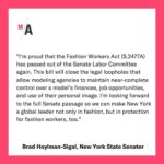 Alyssa Sutherland Instagram - #Repost @modelallianceny ・・・ Happy #WomensHistoryMonth! We’re thrilled that the New York State Senate Labor Committee just passed the #FashionWorkersAct for the third year in a row. Now, the bill can go to the floor for a vote. We’re grateful to our community of fashion workers, advocates, and allies for helping us reach this important milestone, and look forward to working together over the next few months to get the bill over the finish line. @bradhoylman @karinesreyes87 @__jessicaramos__ @govkathyhochul