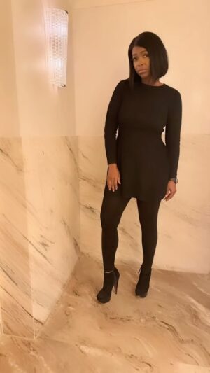 Ama K. Abebrese Instagram - Here you go 🖤