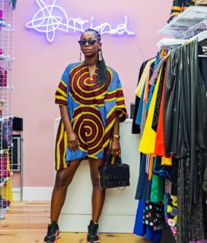 Ama K. Abebrese Instagram - At the @mindcarnaby x @marian_kwei styling and shopping event in support of mental health.

Shopping at @mindcharityshops helps @mindcharity, the leading mental health charity in England and Wales support the one in four that will experience a mental health problem in a year.

MIND will not stop till everyone experiencing a mental health problem receives support and. #mentalhealthawareness 

With @agnes.agyepong 

👗: @sandracummingstrends 
👜: @ewuraba_bags_gh 

📸 @1stoftheworstv2