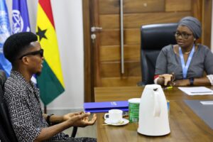 Ama K. Abebrese Instagram - Yesterday, our Chief of Mission Fatou Diallo Ndiaye met @kinaatagh and @ama_k_abebrese. They discussed their vision for their role as #IOMGoodwillAmbassador in promoting a more balanced narrative on migration. @unmigration is grateful for the dedication and commitment of our Ambassadors!

@uninghana