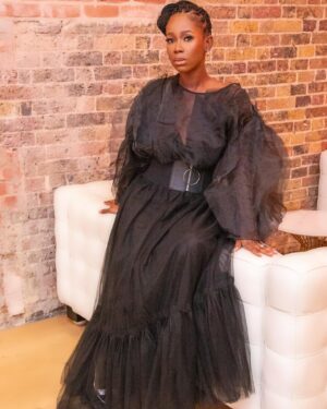 Ama K. Abebrese Instagram - Surely, Goodness and mercy shall follow me. 👑

Host duties for the @glomamauk. 

Outfit: @mishantygroup 
MUA: @funmitaiwo_mua
📸 @emmanuelmireku_photography /@mannydoeswine