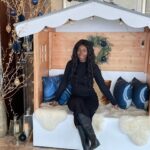 Ama K. Abebrese Instagram - Festive mode initiating … ✨✨✨