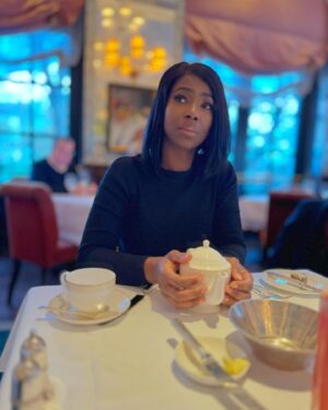 Ama K. Abebrese Instagram - Ready for the ☕️