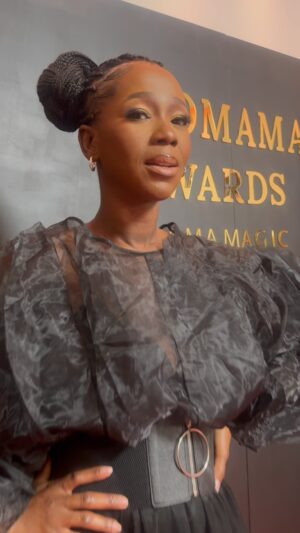 Ama K. Abebrese Instagram - It was a pleasure to host the 6th edition of the @glomamauk awards. 

Wearing: @mishantygroup 
Mua: @funmitaiwo_mua 

#glomamaawards 
#glomamaawards2024