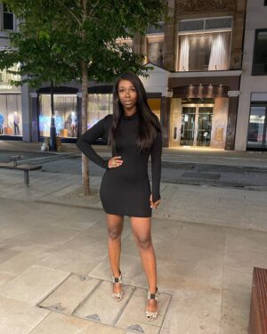 Ama K. Abebrese Instagram - Night Out 🖤