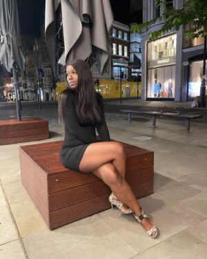 Ama K. Abebrese Instagram - Night Out 🖤