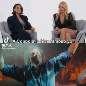 Amalia González Instagram - Riéndome mucho con las sutilezas en la edición del video que hizo @javiponzo 😂
Detalles. Ironías.

Gracias Javi! 😉

#coppolaelrepresentante
@starplusla 
@disneyplusla