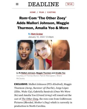 Amalia Yoo Instagram - baby’s first feature film!!!🏹🤍so grateful so excited