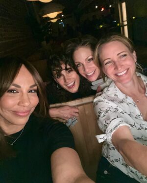 Amanda Brugel Instagram - You leave her presence feeling better about yourself. Every single time. You feel valuable and beautiful and confident and determined. She is lightening in a bottle. We are so fortunate to dance through life beside her. Happy Birthday, Natalie Brown. You, my love, are loved. 

@thisisnataliebrown