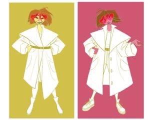 Amanda Jolly Instagram - Some Lylas!  I was tasked with giving her an update, so I spent a lot of time looking at “lab coats but make them runway.” :)

#acrossthespiderverse #spiderverselyla #spiderversecharacterdesign #characterdesign #animation
