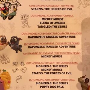 Amanda Jolly Instagram - So, I won an Annie Award for Character Design last night - my husband by my side as he’s been since day one - and for work on Tangled, which has my whole heart. To say I’m overwhelmed (see second photo, haha) is an understatement.  Animation is everything I love, and I’ve never felt more a part of its community than last night.  Congrats to all the nominees and award winners.  Congrats to Spiderverse which SWEPT, so deservedly. And thank you so much for the insane support I felt last night from all the friends I’ve made in this industry so far.  You all are everything.  I love you. (1st two pics thanks to one of my bffs @caroberson85!) .
.
.
#animation #annieawards #annieawards2019 #rapunzelstangledadventure #characterdesign #disney b