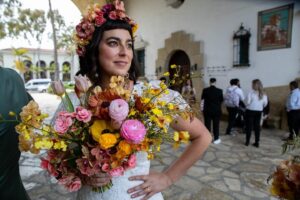Amanda Lehan-Canto Instagram - Commit To The Rock. 🍄 🦒 🐒 🌙 🌻 
5.4.23
We couldn’t have done it without our tribe, 
we love you all so much!!!
Best day of my life @hperapechka ❤️‍🔥

📸: @mattkaneuk 
💋: @edgarsaenz7
💐: @ellaandlouieflowers 
💎 : @quorejewelry 
🧚🏼🧚🏽‍♀️: @caitlincurl w/ @sammydesurra 
⛪️: @adamnoeljones 
🎶: @willow_stephens & @krissy_poo_ 
💫: @rhombusware 
🎁: @_alexandracorral 
🫧: @marcunderhill @turntwood 
👗: @anthropologieweddings 
🎩: @indochino 
🧁: @lokum_sb 
🍷: @janerestaurantsb 
🦋: @duniasajidakhudairi 
🏡 💰 👯‍♀️: @lehancindy @allisondalynp @nicole_augustine & Atlas 
(Everyone should be thanked because you all are our family and made this magic happen)