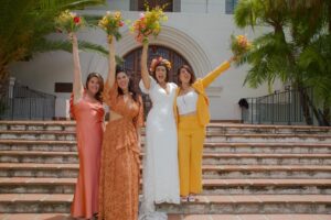 Amanda Lehan-Canto Instagram - Commit To The Rock. 🍄 🦒 🐒 🌙 🌻 
5.4.23
We couldn’t have done it without our tribe, 
we love you all so much!!!
Best day of my life @hperapechka ❤️‍🔥

📸: @mattkaneuk 
💋: @edgarsaenz7
💐: @ellaandlouieflowers 
💎 : @quorejewelry 
🧚🏼🧚🏽‍♀️: @caitlincurl w/ @sammydesurra 
⛪️: @adamnoeljones 
🎶: @willow_stephens & @krissy_poo_ 
💫: @rhombusware 
🎁: @_alexandracorral 
🫧: @marcunderhill @turntwood 
👗: @anthropologieweddings 
🎩: @indochino 
🧁: @lokum_sb 
🍷: @janerestaurantsb 
🦋: @duniasajidakhudairi 
🏡 💰 👯‍♀️: @lehancindy @allisondalynp @nicole_augustine & Atlas 
(Everyone should be thanked because you all are our family and made this magic happen)