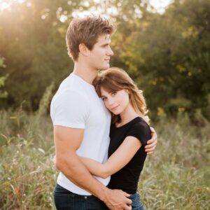 Amanda Leighton Instagram - WE’RE ENGAGED!!!!! 😍💍I can’t wait to spend the rest of my life with my best friend!! I Love You!!! @supersagenorthcutt ❤️❤️❤️❤️❤️❤️ Thank you @happyjewelers for making such an amazing ring! You guys are awesome! I love I customized birthstones of Sage and I on the inside! 😍