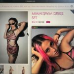 Amanda Arcuri Instagram – AHHHH i love this set from @mexiswim 💕☠️⛓ 
 Its on sale too 😰