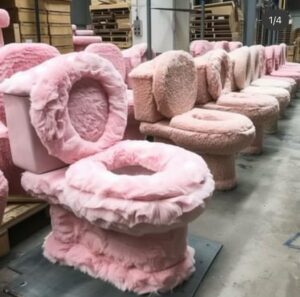 Amanda Keller Instagram - Barbie’s dream toilet.