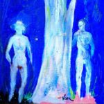 Amanda Lear Instagram - Adam and Eve will be on show at ART BASEL in june