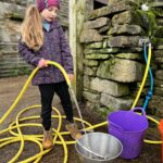 Amanda Owen Instagram – Been raining 🌧️ cats 🐈 & dogs 🐶.
A whole week of rain, wind & plenty of mud. 💩 
#yorkshire #weather #farm #raining