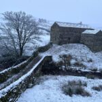 Amanda Owen Instagram – All the seasons in a day. ❄️ ☀️ ❄️☀️
#yorkshire #weather #winter #spring #shepherdess #farm