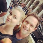 Amanda Schull Instagram - @halfadams and I are out here serving up some justice on the streets of #suitsville reminding you there is an all new episode tonight at 9/8c! #suits