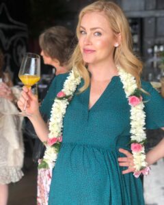 Amanda Schull Instagram - This photo was taken about 1 month before my life forever changed. I was excited as well as slightly daunted. I partnered with @gugu_guru to help me figure out what I needed in preparation for this little person who was about to take over my life and heart. I’m sharing this because right now I know a lot of expectant parents are unable to go into brick and mortar shops to test and select products for their babies. Gugu Guru provides a personalized concierge service through which they get to know you, your needs, your budget and taste and recommend products that will fit your lifestyle perfectly. I had no idea someone so small required so much stuff! Gugu Guru reduced my stress, saved me time, and helped me navigate the overwhelming world of all things baby to figure out what I needed on my registry and in my new life. If you want guidance determining what you need and what you don’t, please use code AMANDAS20 for 20% off a Concierge Care or Expert Care package with @gugu_guru . Ps. Don’t @ me. It’s plain orange juice in a fancy glass. • • •📸: @anniemcelwain #nofilter #fbf #babyonboard #35weekspregnant #notanad
