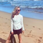 Amanda Schull Instagram - Let’s take care of#Earth so she can continue to take care of us. This photo is from my annual #Newyearsday trash pick up on my favorite beach. #earthday