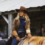 Amanda Schull Instagram - 3 years ago this week I was a cow person in 1852. Swipe left to see some of my fellow cow folk and a birdseye view of the epic tent world created for #12Monkeys. Fun fact: my horse did not care for me. @emilyhampshire @aaronastanford @tstashwick @the_joe_menendez #tbt #cowfolk #verywildwest #butactuallywildwildcanada