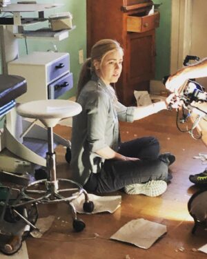 Amanda Schull Instagram - #tbt This time last year I was in my happy place: on set. Looking forward to going back and living out the drama in someone else’s reality. 
#keeptheunrealisticstorylinesonfilm 
#vote #wearamask