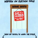 Amanda Schull Instagram - Don't let your local polling place close! If you're over 16, sign up TODAY to be a poll worker at powerthepolls.org/hero & share! You not only get paid for your heroic work, but you'll help end the national poll worker shortage we're facing in 2020. Everyone gets free PPE too. If we don't recruit more people, many polling locations will close! Please help reach our goal of signing up 250,000 poll workers. You'll be a hero in your community by protecting the right to vote for your neighbors. Join the movement and be a #pollhero today! #linkinbio