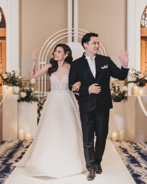Amander Liew Instagram - 2 years and a lifetime with you ❤️
Happy Anniversary, my love;
.
.
Gowns: @the.proposal.bridal @galialahav @pronovias 
Make up: @themakeuproom_sg 
Photographer: @tinydotphoto 
Videographer: @ichirofilmssg 
Planner: @smittenoccasions 
Florals: @ellysera.florist 
Decor: @lefairymeadow 
.
.
#sgweddings #sgbrides #igsg #sgig #sgbeauty #sgmakeupartist