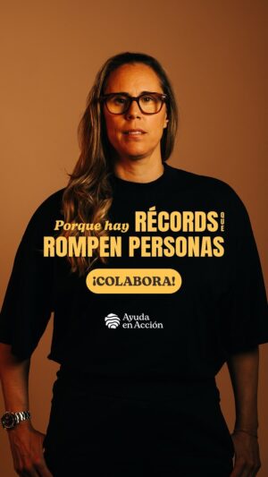 Amaya Valdemoro Instagram - Nuevo récord NBA de los los Celtics!!! Pero os quiero hablar de otros récords, récords que rompen personas. ¿Te unes junto a @ayudaenaccion para combatirlos? 💚💪🏼🌏 @valdemoro13