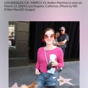 Amber Martinez Instagram - Celebrity Sightings in Los Angeles: Amber Martinez is seen on March 13th, 2024 ❤️ I'm out walking Francois, on the boulevard, and talking to people.😊Outfit: Chloe, Gucci, Adidas, and I'm enjoying my Starbucks.@chloe @gucci @adidas @starbucks 📷 @thepaparazzigamer @starpointic 📷 #ambermartinez #celebritysighting #gucci #sunshine #paparazziphoto #paparazzi #ambermartinezstar #ambermartinezactress #starmax #fashion #celebrity #adidas #star #celebritynews #ambermartinezactor #movies  #ambermartinezcelebrity #ambermartinezstar #actress #ambermartinezact #ambermartineznews #ambermartineztv #ambermartineztelevision #ambermartinez🎬photo #ambermartinezphoto #ambermartinezacts #fashion #ambermartineztv #ambermartinezfilm #ambermartinezfilms