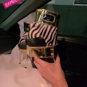 Amber Martinez Instagram - Bons Chéris, a new fashion shoe, handbag, and accessories line, by Celebrity Actress Amber Martinez ♥️By Yours Today, at Bons Chéris Instagram and Online 🥳 Custom made to order in Italy! - Video by My Hollywood Daily 😊@amber_martinez_official @bonscheris #ambermartinez @jodygirrrl #bonscheris #handbags #shoes #highfashion #fashion #highheels #madeinitaly #designer #ambermartinezfashion #ambermartinezfashions #ambermartinezdesigns #ambermartinezdesign #boots #lambskin #leather #heels #italianmade #fashionista #jodygirlpaparazzi #myhollywooddaily.com
