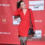 Amber Martinez Instagram - Amber Martinez attends the Opening Night of "Love Actually Live" ❤️🎤Premiering at The Wallis Annenberg, in Beverly Hills 🎶 Thank you to Kyle at DKC News/DKC PR, The Wallis Annenberg, and the producers of "Love Actually Live", for the fabulous invitation! I had such a lovely time and the cast is incredibly talented! @dkcnews @thewallisbh @loveactuallyinconcert 🎶❤️Photos by Michael Tullberg, Getty Images @michaeltullberg 😊Wearing a dress by Pretty Little Thing @prettylittlething 🎄🎁🎶 #ambermartinez #loveactually #redcarpet #ambermartinezactress #ambermartinezactor #red #holiday #premiere #theatre #musical #ambermartinezcelebrity #holidayseason