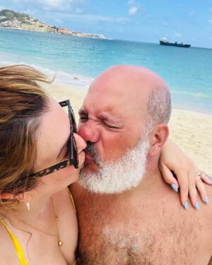 Amber Tamblyn Instagram - Get you a husband that still kisses you like the day you met 16 years ago, and make sure to eat a tuna fish sandwich right before you do. It will really kick off the romance. Happy anniversary to my favorite satirist, my grouchy sweetheart, my sensitive, curious, love. 

To celebrate, at 1pm ET today @DavidCrossOfficial and I will be live on a very special Zoom for my newsletter subscribers talking about all things marriage (super easy, not hard at all!), raising children (even easier!), and some of the best memories from our wedding (H. Jon. Benjamin dressed as a rabbi interrupting the ceremony)! Subscribe to our free newsletter and you’ll receive an email before we go live with the Zoom invite. Link in my bio.

#DavidCross
#TunaFishSandwhich
#Love