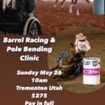 Amberley Snyder Instagram - 🌀 Barrel racing & Pole Bending Clinic - Tremonton UTAH - May 26 - 10am - $275: Venmo Amberley-Snyder for your spot! 🌀