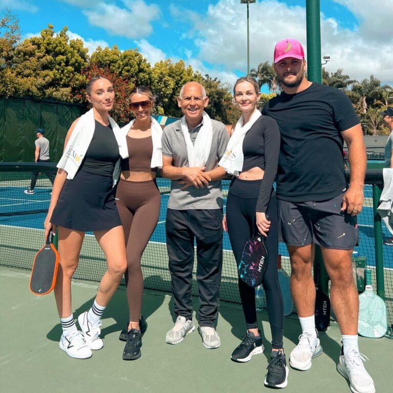 Ambyr Childers Instagram - Played my first pickleball game today at the @changeyourbrainfoundation tournament, and teamed up with my dear friend, @doc_amen . A fantastic day of laughter, new friends, and supporting mental health with the Lemons Foundation @lemonsbytay. Let’s rally for resilience, lighting the way with love and support for everyone battling mental health issues. 🏓🍋🧠