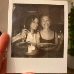 Amelia Eve Instagram - Keeping it 80s with the @polaroid bts 🤘 c/o @netflix