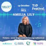 Amelia Lily Instagram - Announcing @amelialily11 at the #t1dfestival 🎙 🎵 💙 Amelia was a finalist on the @thexfactor 💫 and her track “You Bring Me Joy” achieved a no.2 in the UK charts; she thrived in #CelebrityBigBrother 🍿 and has also been living with #type1diabetes since the age of 3 - so it's an exciting honour to have her join us in #Greenwich on the 14th October. Amelia shared: “Entering the crazy and fast pace entertainment industry at just 16 years old, managing my diabetes was definitely a struggle at times. However, I’ve managed to prove to myself and to all my other fellow type 1’s that you really can achieve anything with the condition. It’s made me the strong young woman I am today and I now want to use my platform to help everyone else who has type 1 💙" Come and be part of this event - each ticket 🎟 supports @yogdhyanfoundation @sonianabetafoundation @meethizindagi.official @diathlete - while enjoying live acts & learning about connected projects around the world in #type1diabetes care. www.leagueofdiabetes.org/t1dfestival #SeeYouThere #lowerdeck #t1d #amelialily #thexfactor #t1diabetes #fundraiser #livemusic