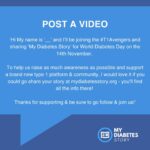 Amelia Lily Instagram - 🫂💙 Hi, a big welcome to you, so many new followers! ...(How cool!). Are you wondering how you can join our #T1Avengers community? #MyDiabetesStory Check out our easy steps above & be sure to swipe right for ideas of what to say for creating a video post or story. Doing so, really helps others know how much #type1diabetes really means to you. We've also listed why sharing you story, really helps. We love you in advance for all your energy with this, and can't wait to reveal all the cool things we're planning. Team MDS x
